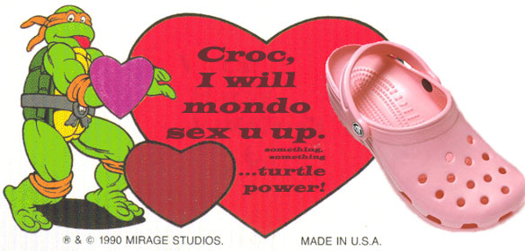 valentines day crocs